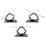 Swivel cantilever TV Wall Bracket for 50-90 inches Flat TV, Afterpay is available
