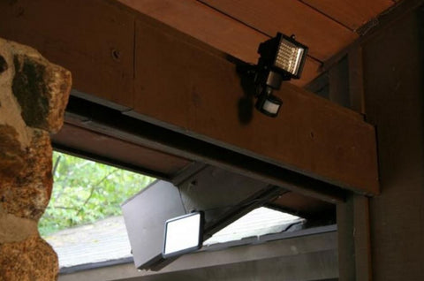 Solar Panel Power 60LED Villa Lamp - Motion Sensor