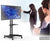 Elite Height Adjustable Mobile TV Stand for 32-65’’  TV with cable management system