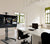 Elite Height Adjustable Mobile TV Stand for 32-65’’  TV with cable management system
