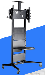 Heavy duty Mobile TV Stand Trolley For 32-65" TV
