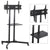 Height Adjustable Mobile TV Stand for 32-65’’ TV