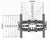 North Bayou Full Motion TV Wall Mount with Swivel Articulating Dual Arms for 32-60'' TV
