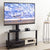90° Swivel Table TV Cabinet for 32-55’’ Flat TV