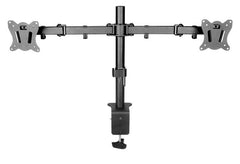 Dual LCD Monitor Desk Mount Stand for 13"-27"