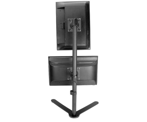 Dual Display Desktop Computer Monitor Stand for 13"-27"