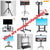 90° Swivel Table TV Cabinet for 32-55’’ Flat TV