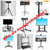 ±30° Swivel  Floor TV Cabinet for 32-65’’ Flat TV