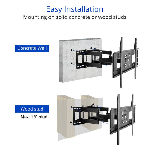 66'' - 85'' TV Wall Mount Installing Services, Afterpay is available